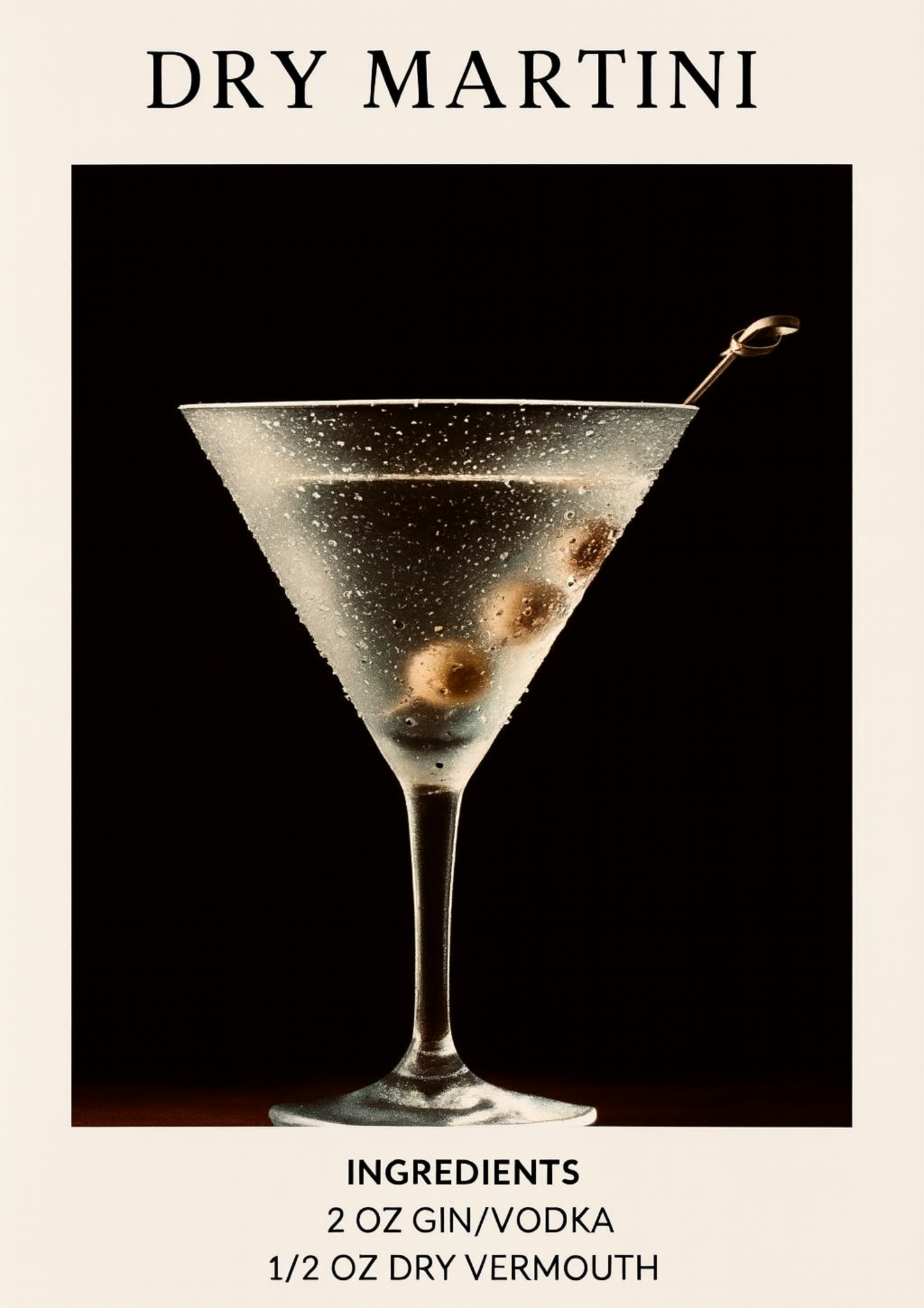 Dry Martini